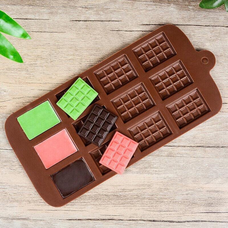 Mini Chocolate Bar Flexible Silicone Mold Candy Chocolate Cake Jelly Mould - V528-MOLD-025874 Mini Chocolate Bar Flexible Silicone Mold Candy Chocolate Cake Jelly Mould - Image 3