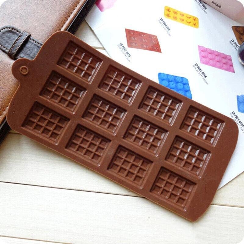 Mini Chocolate Bar Flexible Silicone Mold Candy Chocolate Cake Jelly Mould - V528-MOLD-025874 Mini Chocolate Bar Flexible Silicone Mold Candy Chocolate Cake Jelly Mould - Image 5