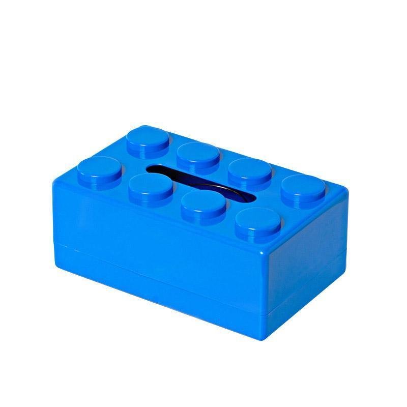 Tissue Box Cover Creative Building Block Cute Napkin Dispenser Holder Home Decor - Black - V528-PAPER-BOX-BLACK-108650 Tissue Box Cover Creative Building Block Cute Napkin Dispenser Holder Home Decor - Black - Image 7