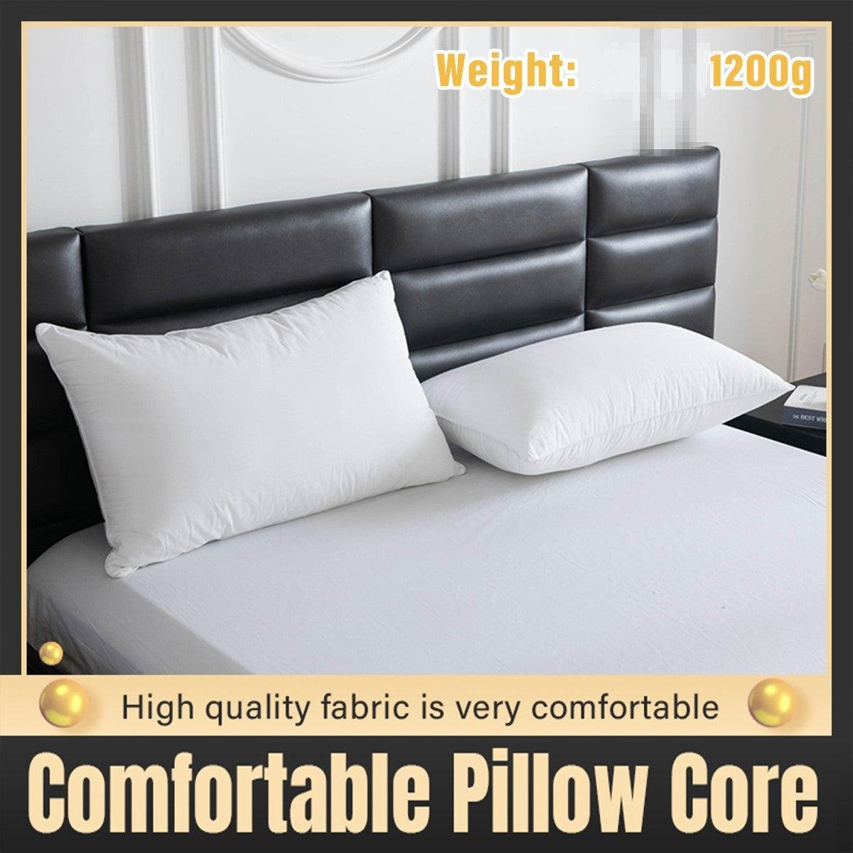 Hotel Quality White Pillow Core Soft Cotton Pillow Insert for Bedroom Living Room - V528-PILLOW-INSERT-48-74-116902 Hotel Quality White Pillow Core Soft Cotton Pillow Insert for Bedroom Living Room