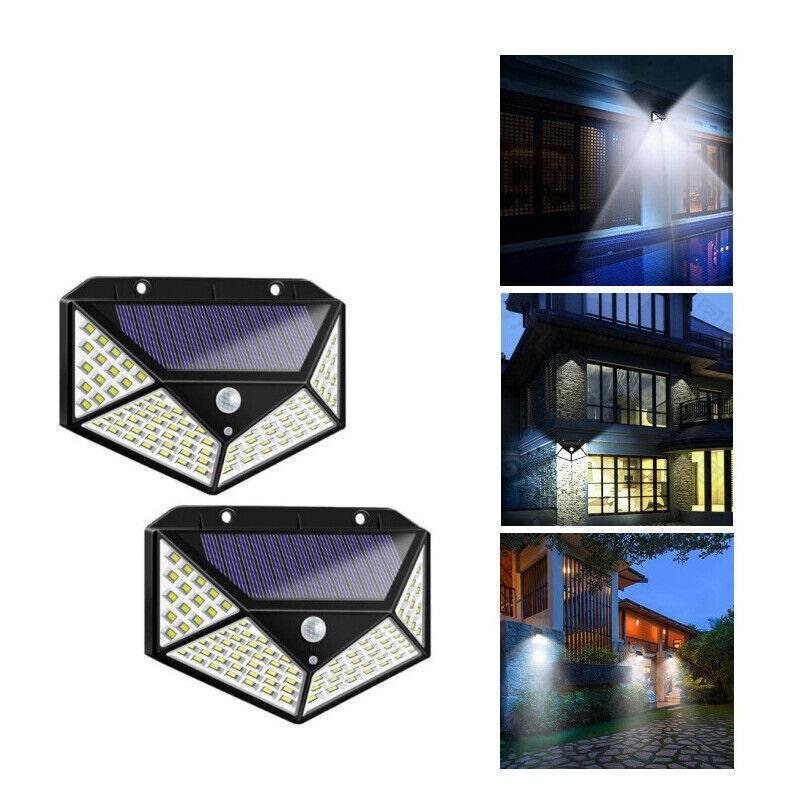 4pcs Solar Powered Outdoor Motion Sensor Security Light 100 LED Waterproof - V528-SENSORLIGHT-680926 4pcs Solar Powered Outdoor Motion Sensor Security Light 100 LED Waterproof - Image 4