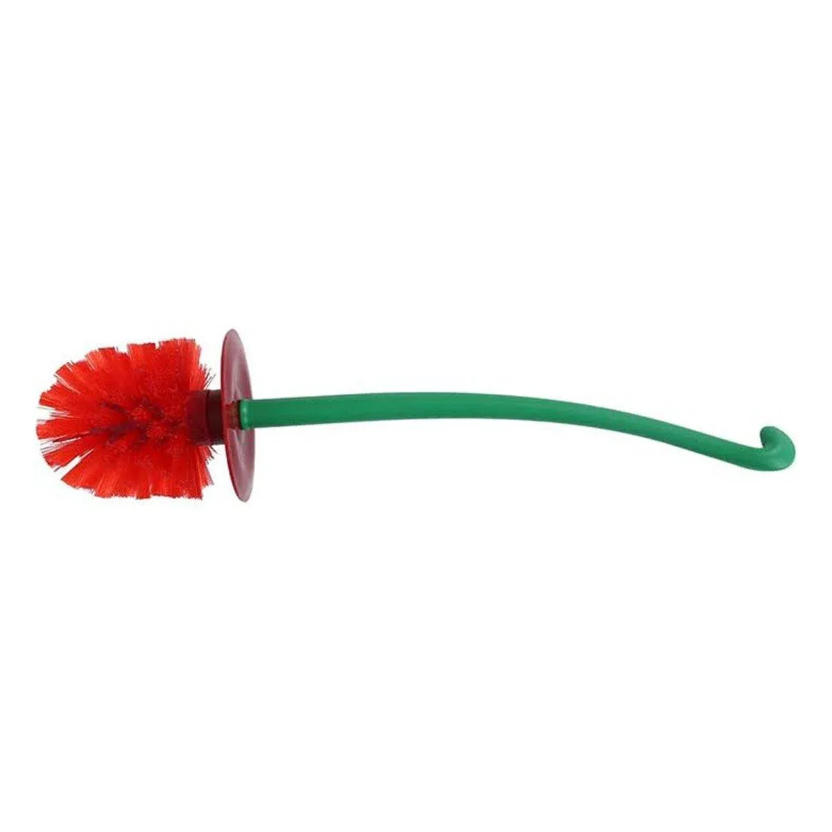 Soft Wool Toilet Brush with Long Handle Plastic Cleaning Brush Household Tool - V528-TOILET-BRUSH-RED-383877 Soft Wool Toilet Brush with Long Handle Plastic Cleaning Brush Household Tool - Image 2