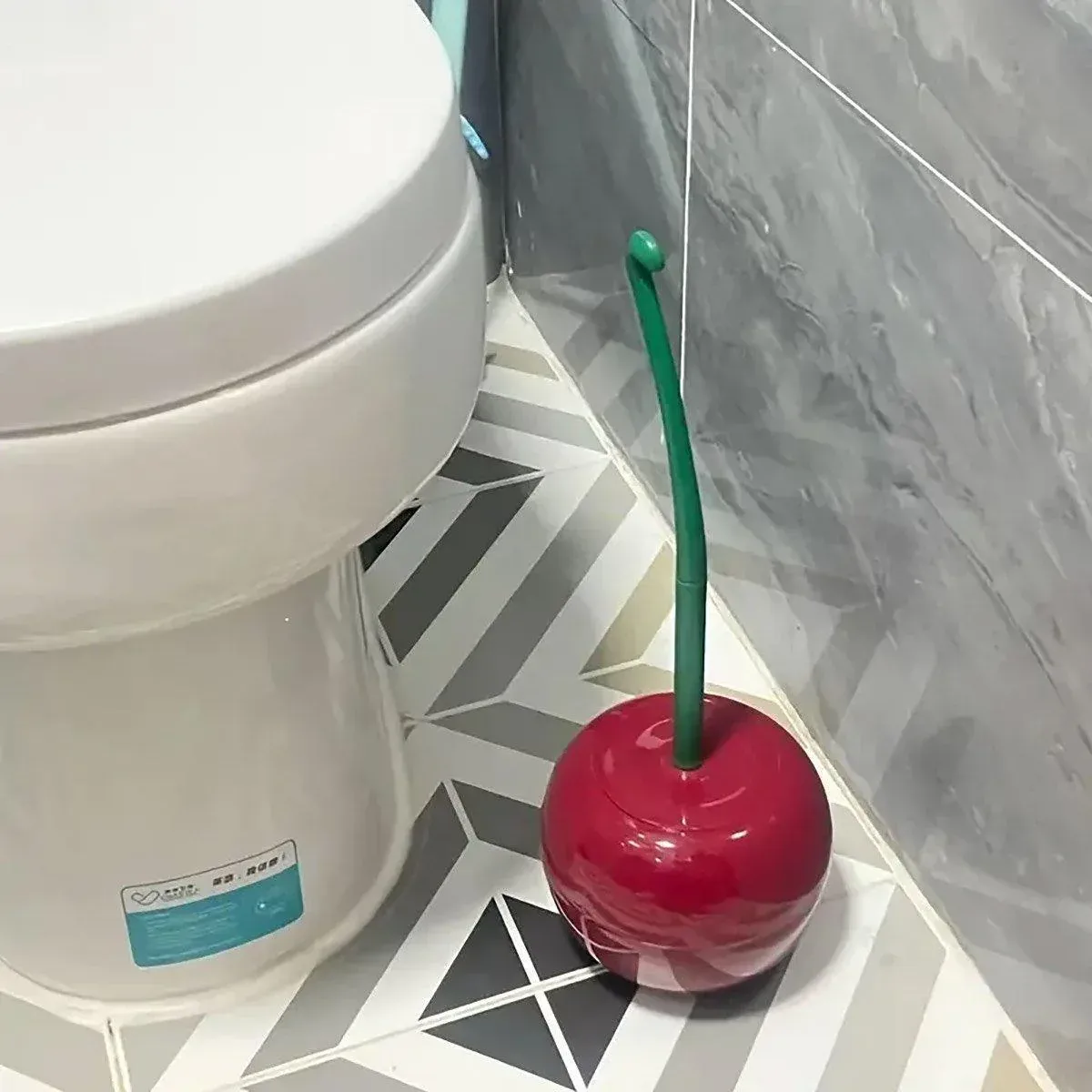 Soft Wool Toilet Brush with Long Handle Plastic Cleaning Brush Household Tool - V528-TOILET-BRUSH-RED-383877 Soft Wool Toilet Brush with Long Handle Plastic Cleaning Brush Household Tool - Image 11