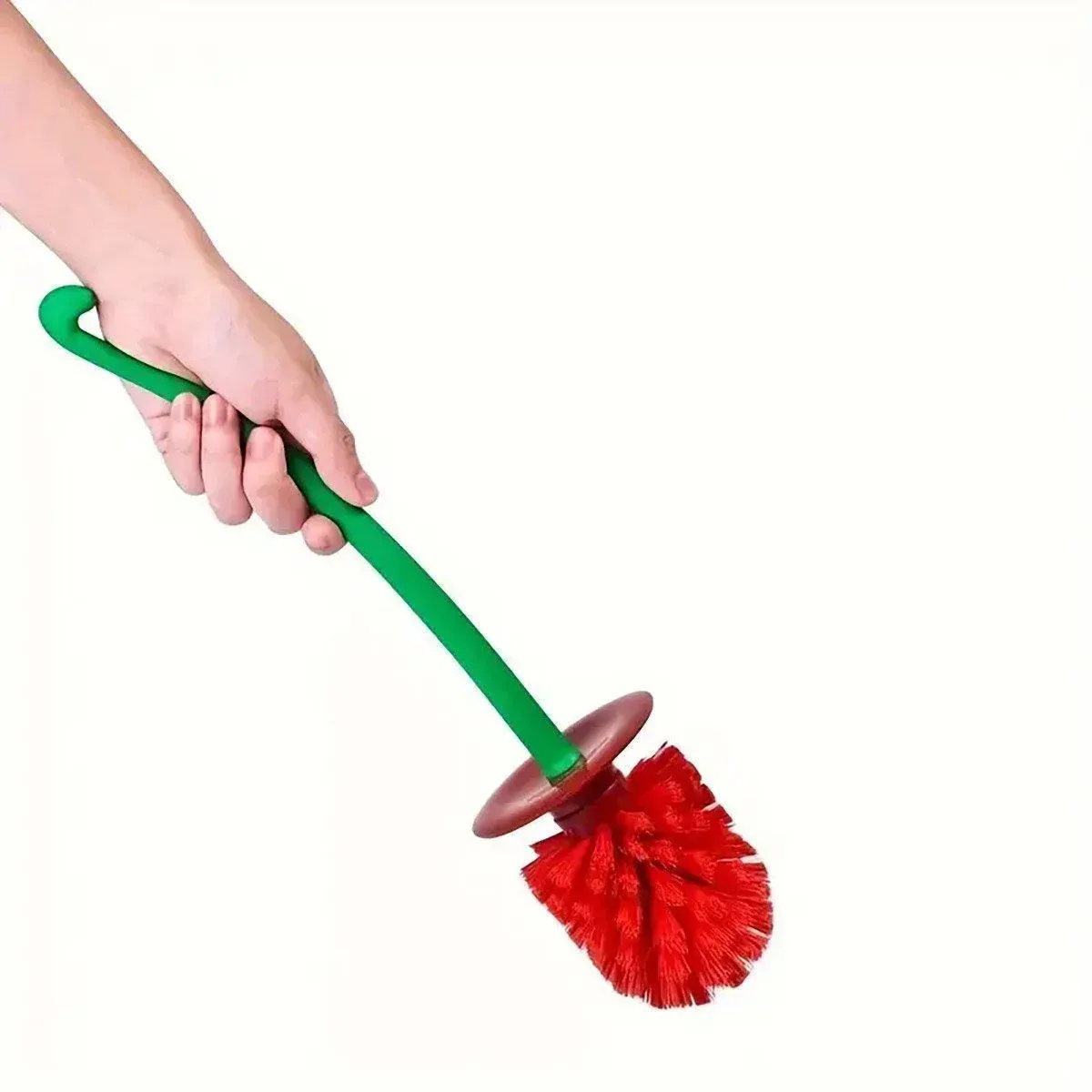 Soft Wool Toilet Brush with Long Handle Plastic Cleaning Brush Household Tool - V528-TOILET-BRUSH-RED-383877 Soft Wool Toilet Brush with Long Handle Plastic Cleaning Brush Household Tool - Image 12