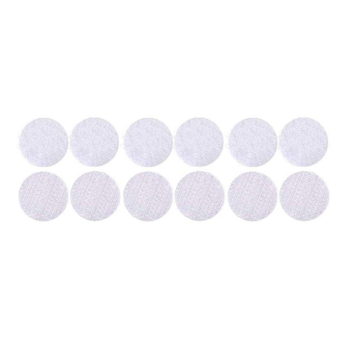 Strong Sticky Round Self Adhesive Dots DIY Bond Tape No Mark Fasteners - White 102Pairs - 15mm - V528-VELCRO-102PAIRS-15MM-WHITE-201658 Strong Sticky Round Self Adhesive Dots DIY Bond Tape No Mark Fasteners - White 102Pairs - 15mm - Image 17