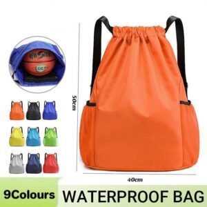 Sports Backpacks Large Capacity Waterproof Bag Sport Bag - Orange