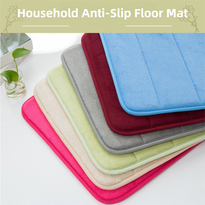 Pink Ultra-Absorbent Non-Slip Thickened Bath Mat(1.8x45x70CM) - Luxurious Durable Soft Floor Rug with Rubber Backing, Hand & Machine Washable Doormat for Bathroom & Entry - V888-ELOSUNG39994 Pink Ultra-Absorbent Non-Slip Thickened Bath Mat(1.8x45x70CM) - Luxurious Durable Soft Floor Rug with Rubber Backing, Hand & Machine Washable Doormat for Bathroom & Entry - Image 2