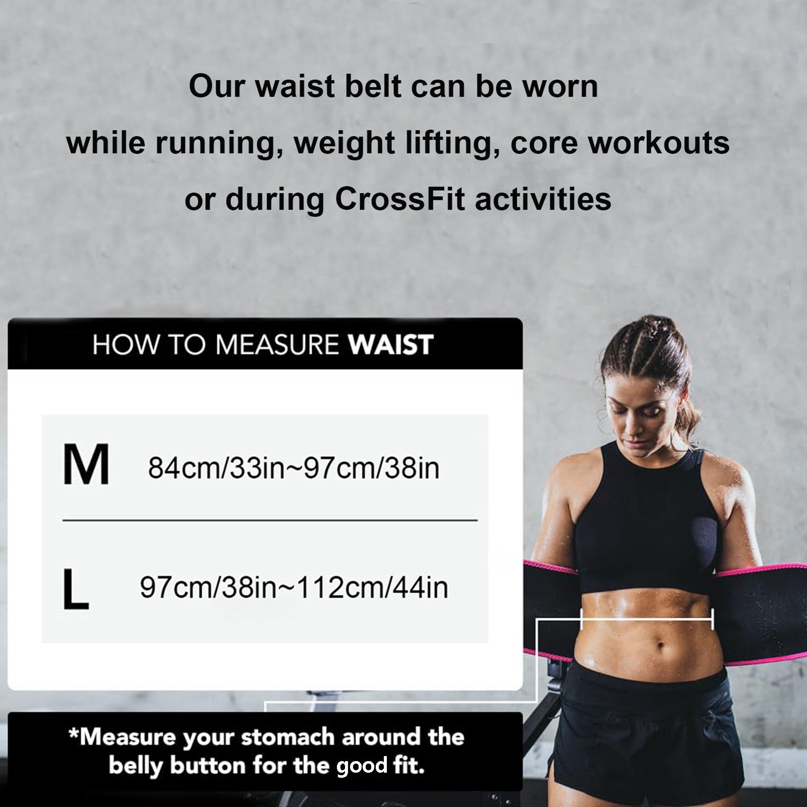 Yellow Premium Seamless Waist Trimmer and Body Shaper (L Size) - Postpartum Recovery & Fitness Sweat Belt for Lumbar Support - V888-ELOSUNG45934 Yellow Premium Seamless Waist Trimmer and Body Shaper (L Size) - Postpartum Recovery & Fitness Sweat Belt for Lumbar Support - Image 5
