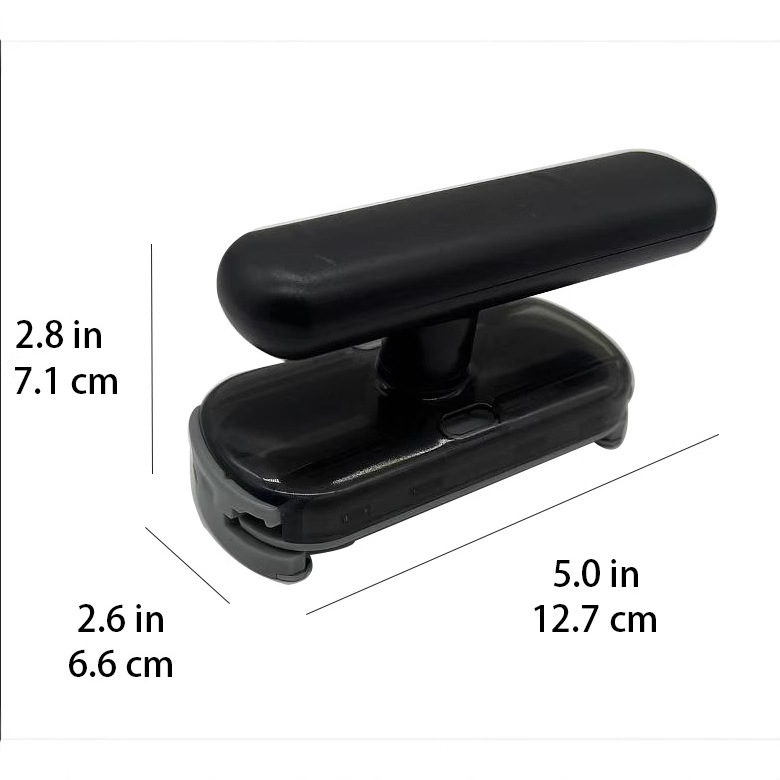 2 pack Black Creative Multi-Functional ABS Can and Bottle Opener - Non-Slip, Effort-Saving Jar Lid Opener for Home Kitchen Use - V888-ELOSUNG50117 2 pack Black Creative Multi-Functional ABS Can and Bottle Opener - Non-Slip, Effort-Saving Jar Lid Opener for Home Kitchen Use - Image 5