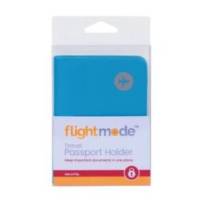 PVC Waterproof Wallet Travel Passport Holder-Blue
