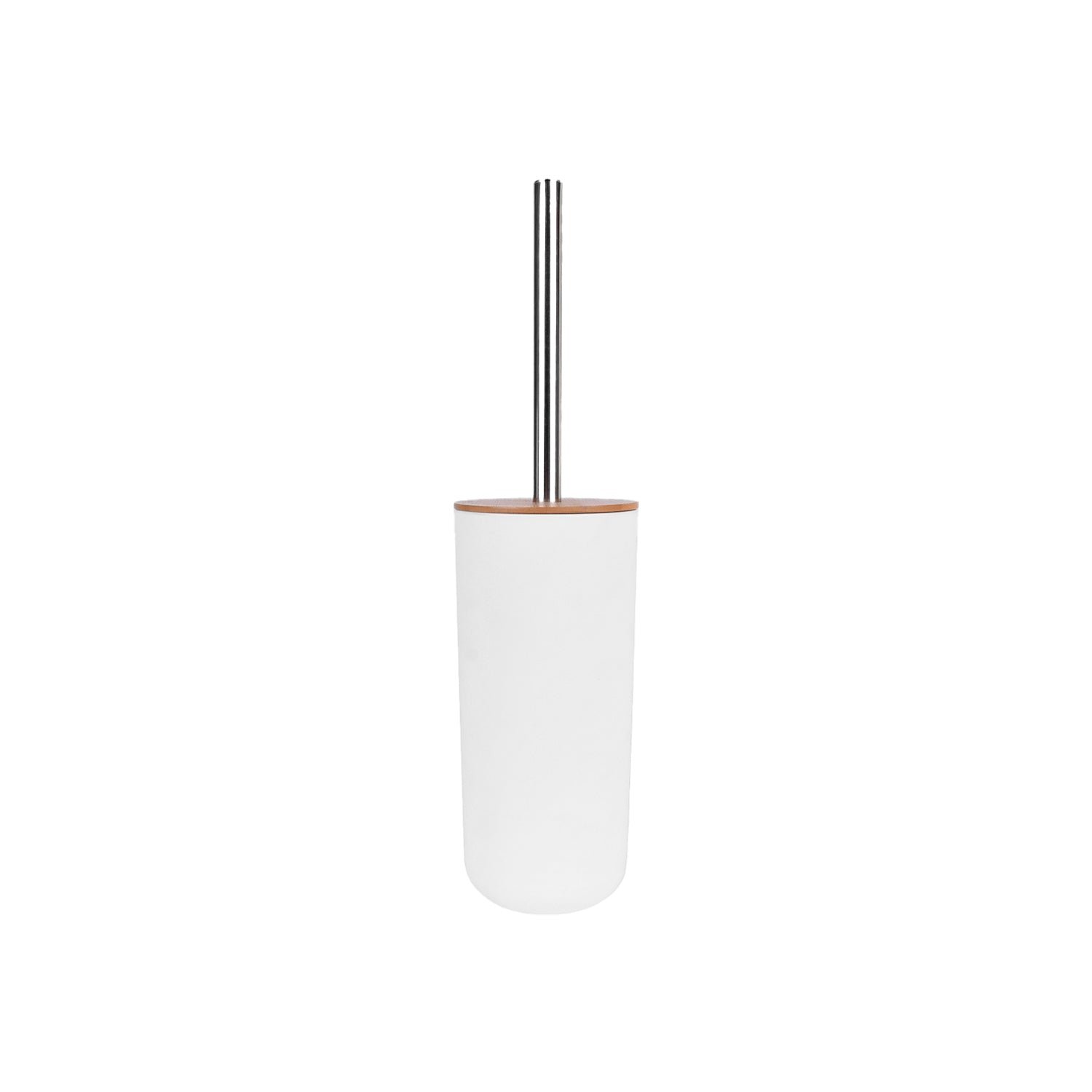 Bamboo Lid Toilet Brush - V915-HO0313 Bamboo Lid Toilet Brush