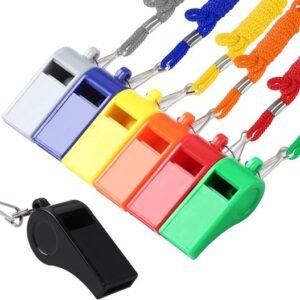 Whistles - 7 items - Emergency whistles - Coaches who whistle with ropes - Sports whistles - Loud and clear whistles for referees - Emergencies in training halls