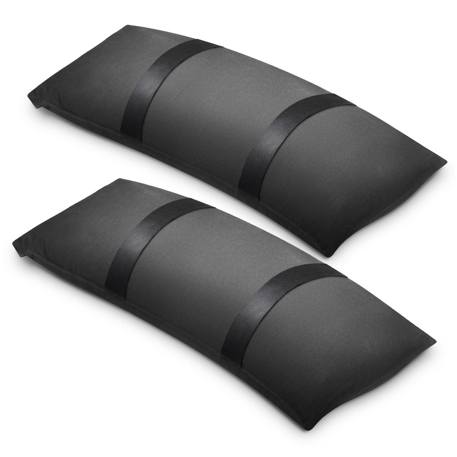 2 Packs Sand Bags for Weight, Outdoor Weatherproof Heavy Duty Weight Sandbag for Furniture Umbrella Stand Garden Cantilevers Poolside Accessories(Without Sand)