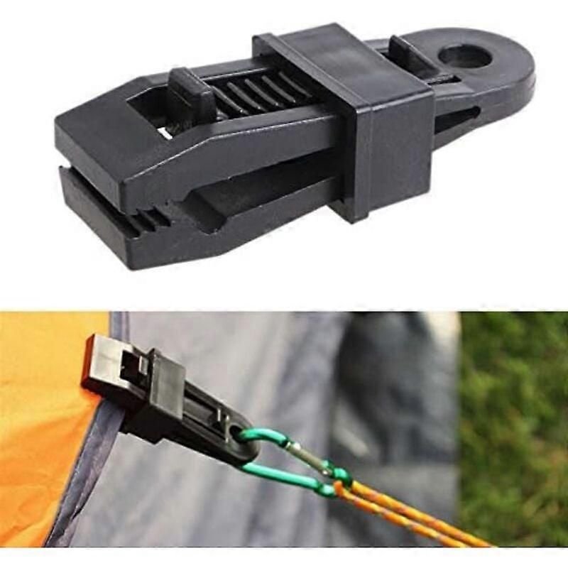12 Pack Heavy Duty Tarp Clips, Outdoor Tent Clip for Holding Tarp, Car Sunshade, Pool - V1308-DSZKI-1052 12 Pack Heavy Duty Tarp Clips, Outdoor Tent Clip for Holding Tarp, Car Sunshade, Pool - Image 2