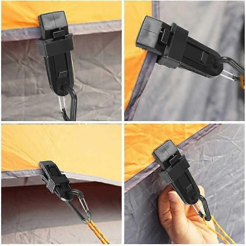 12 Pack Heavy Duty Tarp Clips, Outdoor Tent Clip for Holding Tarp, Car Sunshade, Pool - V1308-DSZKI-1052 12 Pack Heavy Duty Tarp Clips, Outdoor Tent Clip for Holding Tarp, Car Sunshade, Pool - Image 5