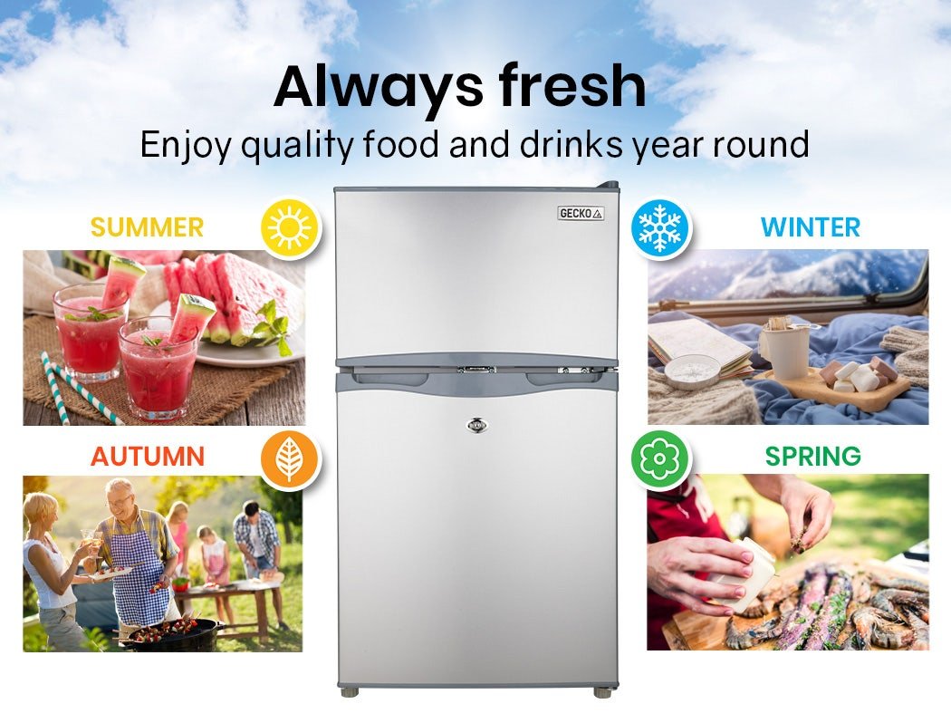 GECKO 95L Portable Upright Fridge, 12V/24V for Motorhome, Caravan, Silver - V219-CAPFFRGEKA10S GECKO 95L Portable Upright Fridge, 12V/24V for Motorhome, Caravan, Silver - Image 7