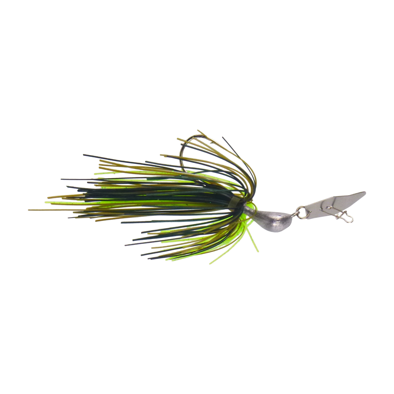 Dekoi 7gm Bladed Swim Jig, Chatterbait, Tree Frog, 2 pack