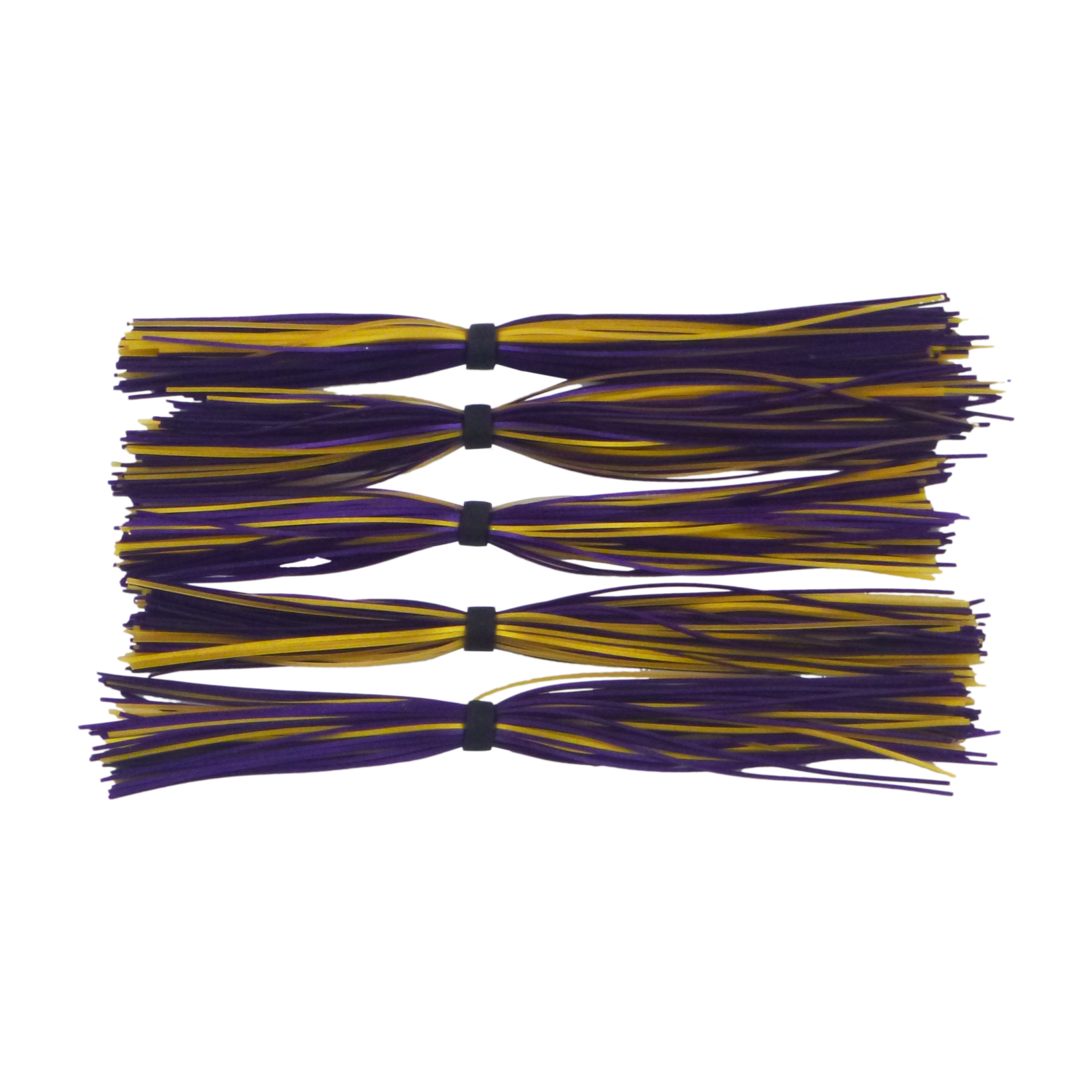 Dekoi Chatterbait Lure Skirts, Purple Gold