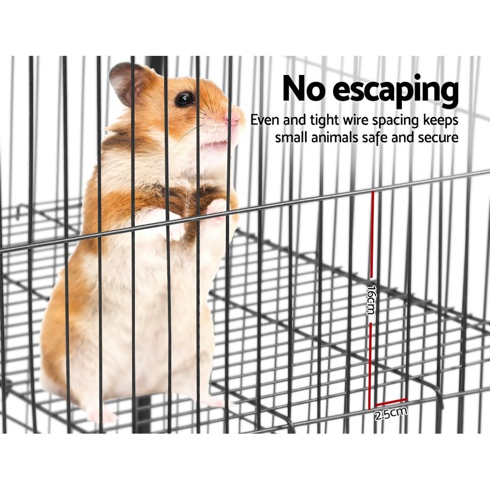 i.Pet Rabbit Cage 142cm Hutch 4 Level Bird Guinea Pig Ferret - PET-FERRETCAGE-H140 i.Pet Rabbit Cage 142cm Hutch 4 Level Bird Guinea Pig Ferret - Image 4