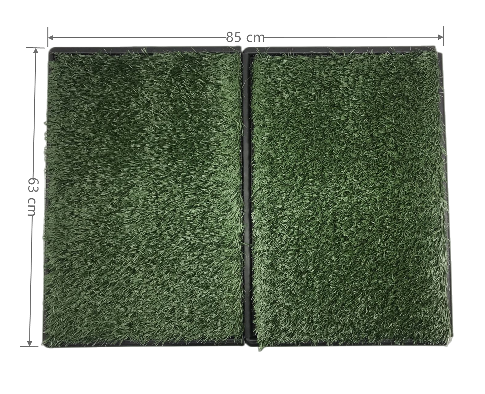 YES4PETS Indoor Dog Puppy Toilet Grass Potty Training Mat Loo Pad 85 x 63 cm - V278-2-X-PP4363 YES4PETS Indoor Dog Puppy Toilet Grass Potty Training Mat Loo Pad 85 x 63 cm - Image 2