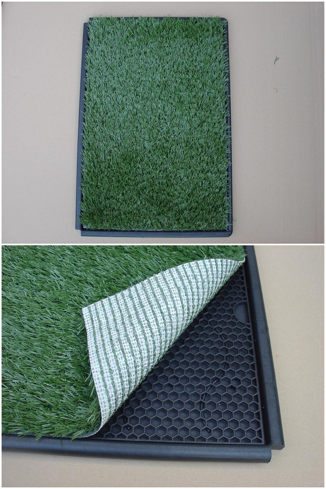 YES4PETS Indoor Dog Puppy Toilet Grass Potty Training Mat Loo Pad 85 x 63 cm - V278-2-X-PP4363 YES4PETS Indoor Dog Puppy Toilet Grass Potty Training Mat Loo Pad 85 x 63 cm - Image 3