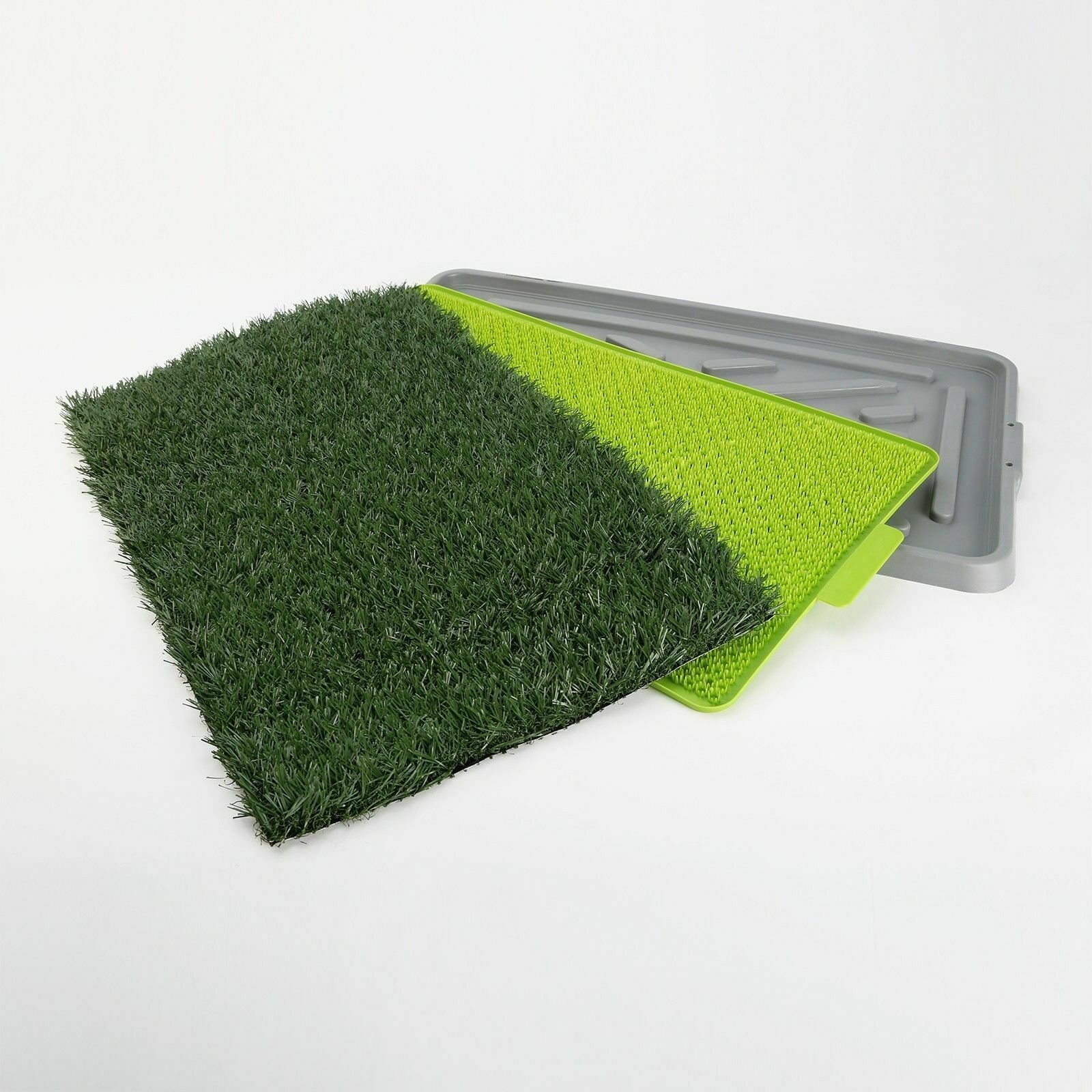 YES4PETS Indoor Dog Puppy Toilet Grass Potty Training Mat Loo Pad pad With 2 Grass - V278-PET-POTTY-HH202-2-X-GRASS YES4PETS Indoor Dog Puppy Toilet Grass Potty Training Mat Loo Pad pad With 2 Grass - Image 2
